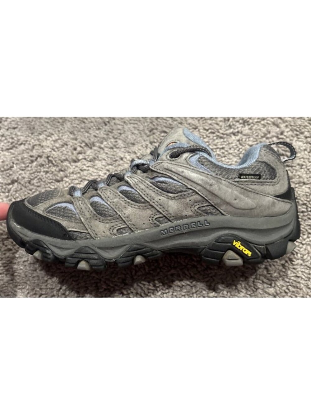 Merrell Moab 3 Women's Athletic Outdoor Hiking Shoes Sneakers Size 7.5 Brown